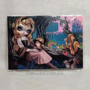 Disney Sleeping Beauty Postcard WonderGround Jasmine Becket-Griffith Aurora